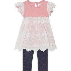 BCBGirls Little Girl 2-Piece Tunic Leggings Set -5